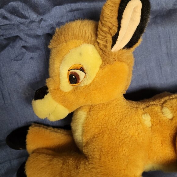 Bambi Plush Disney Store Original Stuffed Deer Plush Toy - Picture 5 of 7